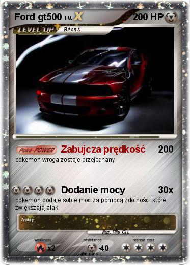Pokemon Ford gt500