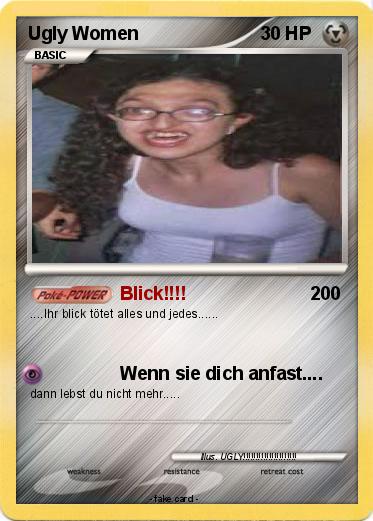 Pokemon Ugly Women