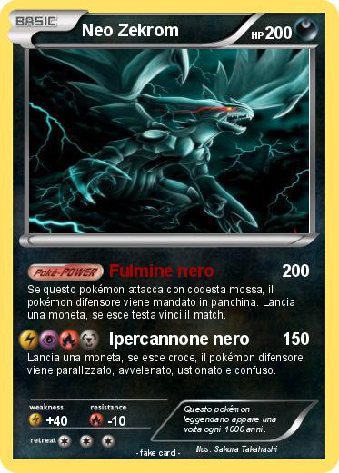 Pokemon Neo Zekrom