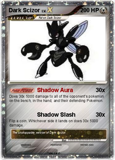 Pokemon Dark Scizor