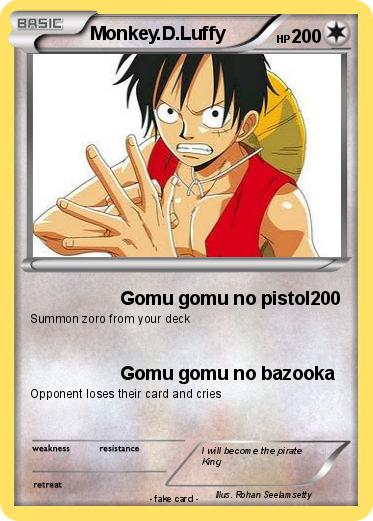 Pokemon Monkey.D.Luffy
