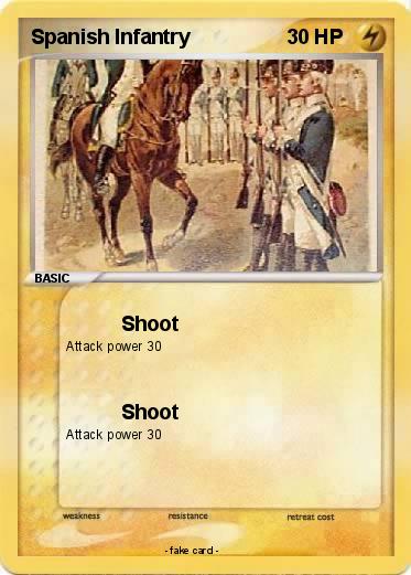 Pokemon Spanish Infantry