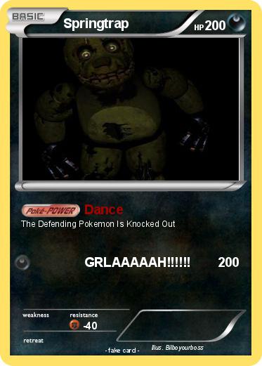 Pokemon Springtrap