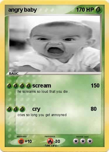Pokemon angry baby