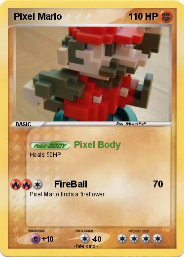 Pokemon Pixel Mario