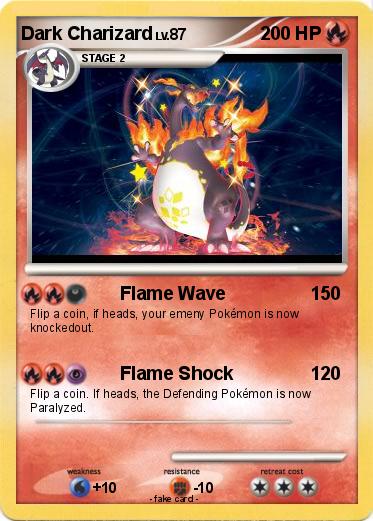 Pokemon Dark Charizard