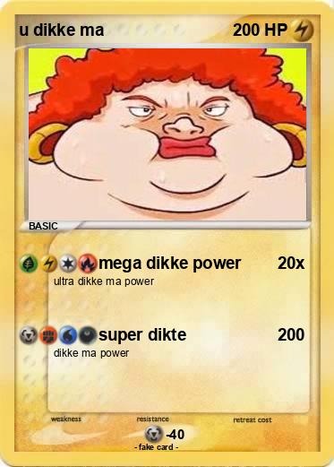Pokemon u dikke ma