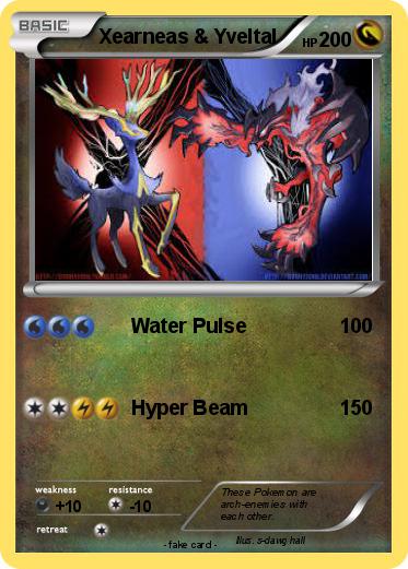 Pokemon Xearneas & Yveltal