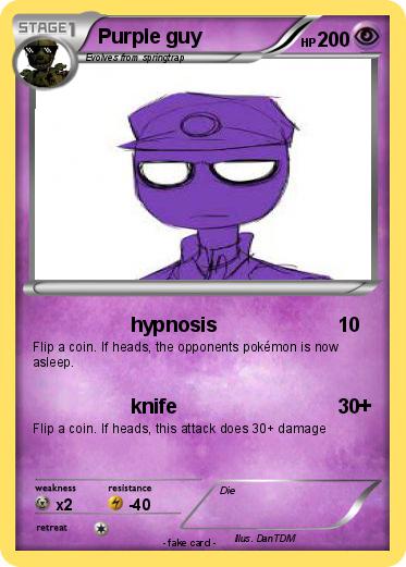 Pokemon Purple guy