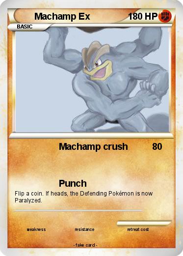 Pokemon Machamp Ex