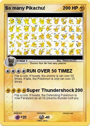 Pokemon So many Pikachu!