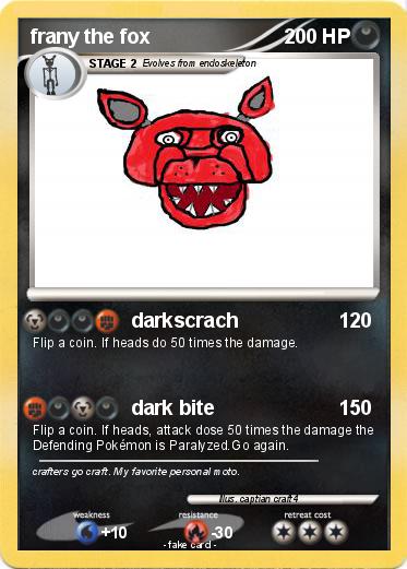 Pokemon frany the fox