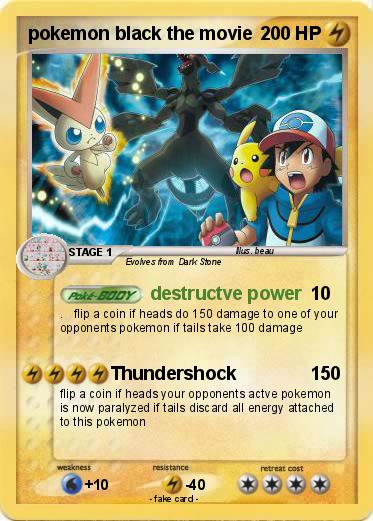 Pokemon pokemon black the movie