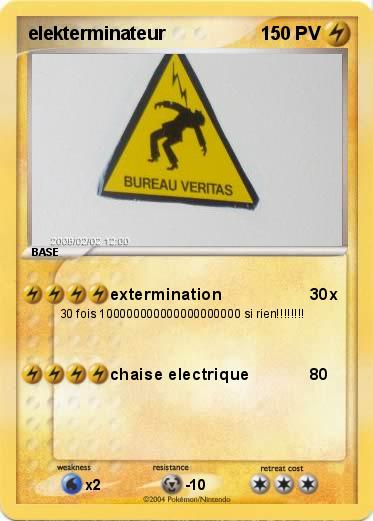 Pokemon elekterminateur