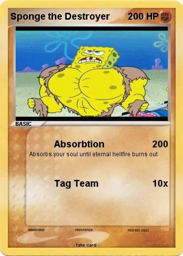 Pokemon Sponge the Destroyer
