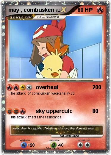 Pokemon may , combusken