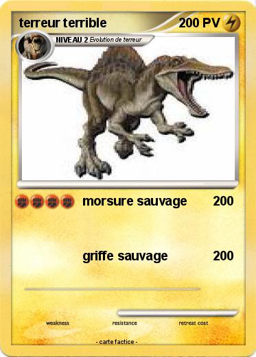 Pokemon terreur terrible