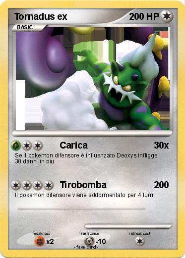 Pokemon Tornadus ex