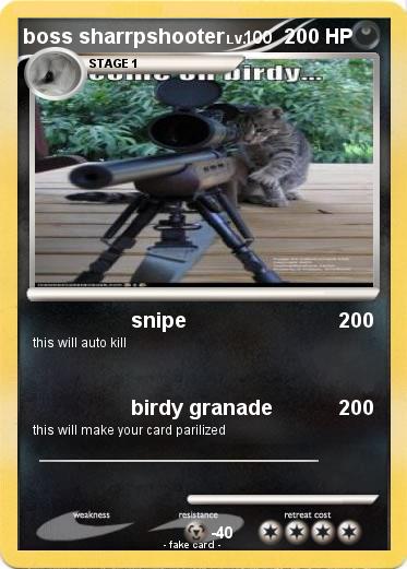 Pokemon boss sharrpshooter