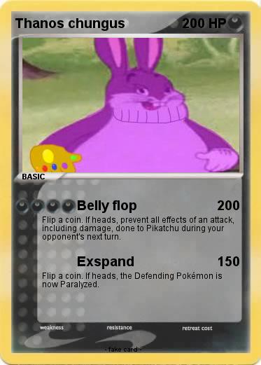 Pokemon Thanos chungus