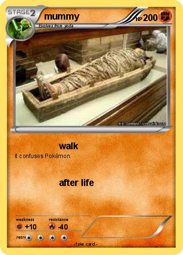 Pokemon mummy
