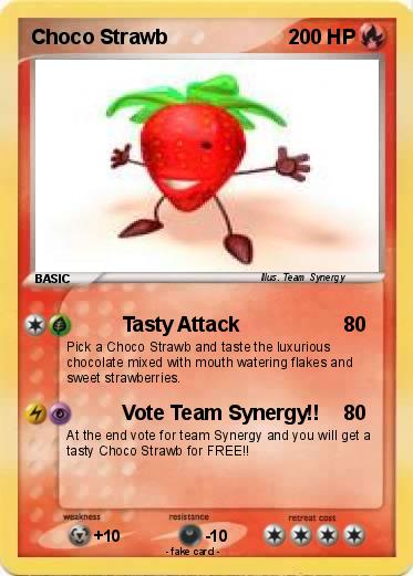 Pokemon Choco Strawb