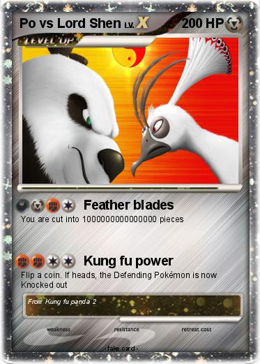Pokemon Po vs Lord Shen