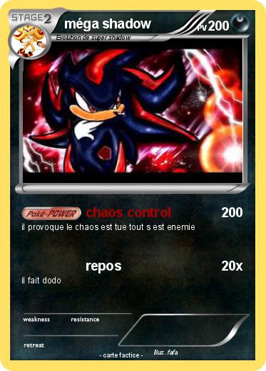 Pokemon méga shadow