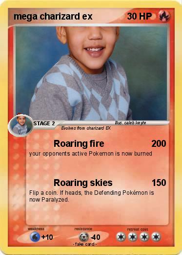 Pokemon mega charizard ex