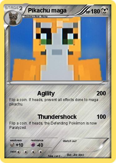 Pokemon Pikachu maga