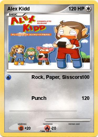 Pokemon Alex Kidd