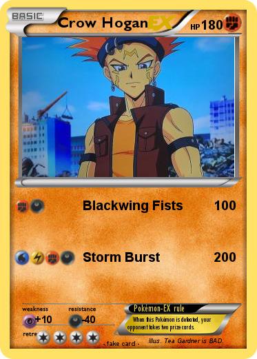 Pokemon Crow Hogan