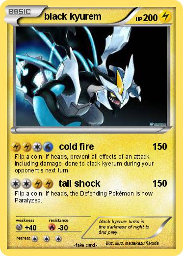 Pokemon black kyurem