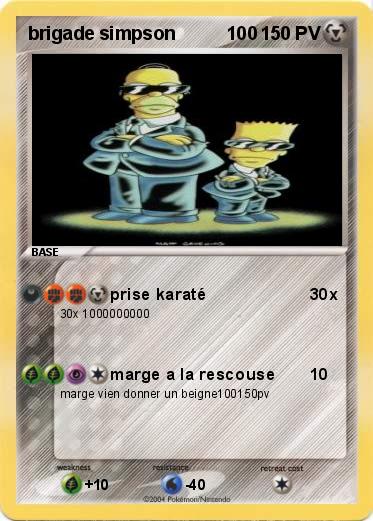 Pokemon brigade simpson          100