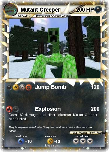Pokemon Mutant Creeper