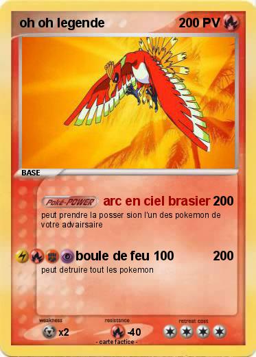 Pokemon oh oh legende