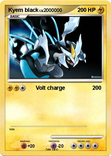 Pokemon Kyem black