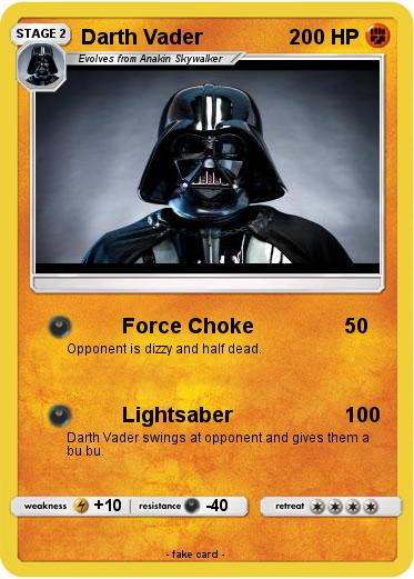 Pokemon Darth Vader