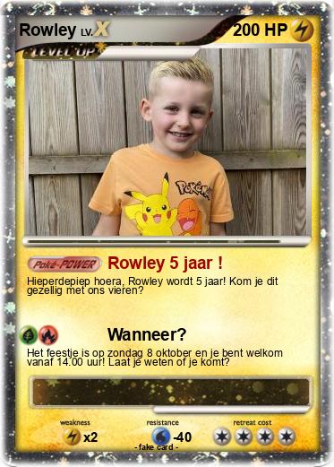 Pokemon Rowley