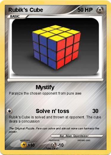 Pokemon Rubik's Cube