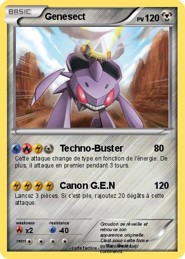 Pokemon Genesect