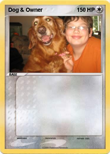 Pokemon Dog & Owner