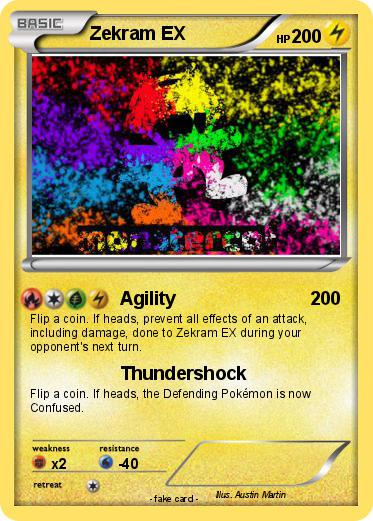 Pokemon Zekram EX