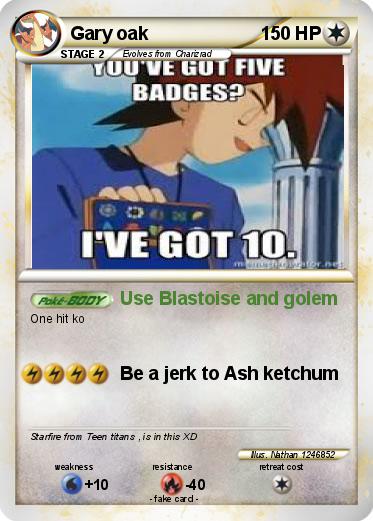 Pokemon Gary oak