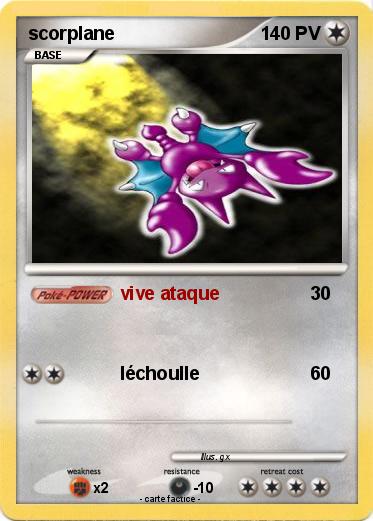 Pokemon scorplane