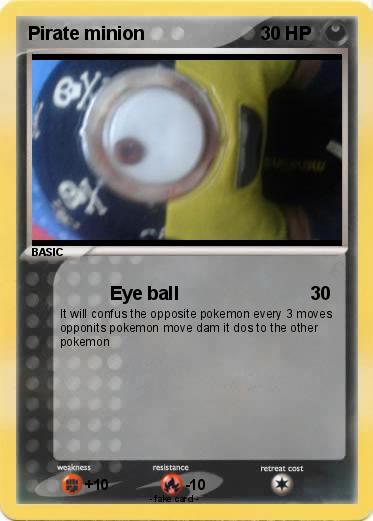 Pokemon Pirate minion