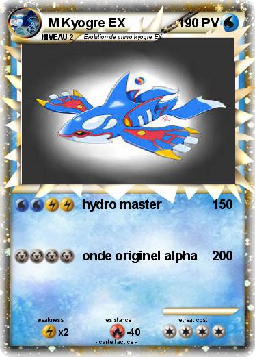 Pokemon M Kyogre EX