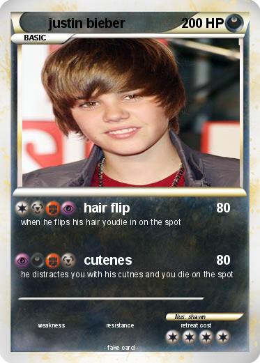 Pokemon justin bieber