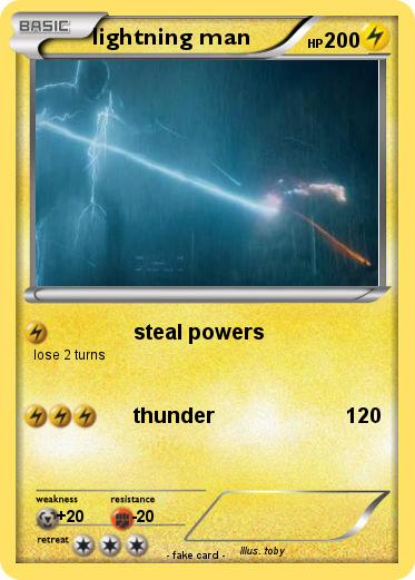 Pokemon lightning man