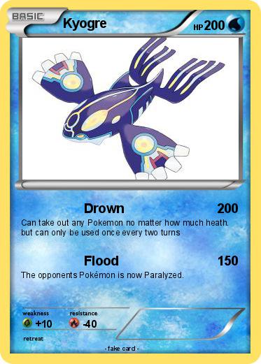 Pokemon Kyogre